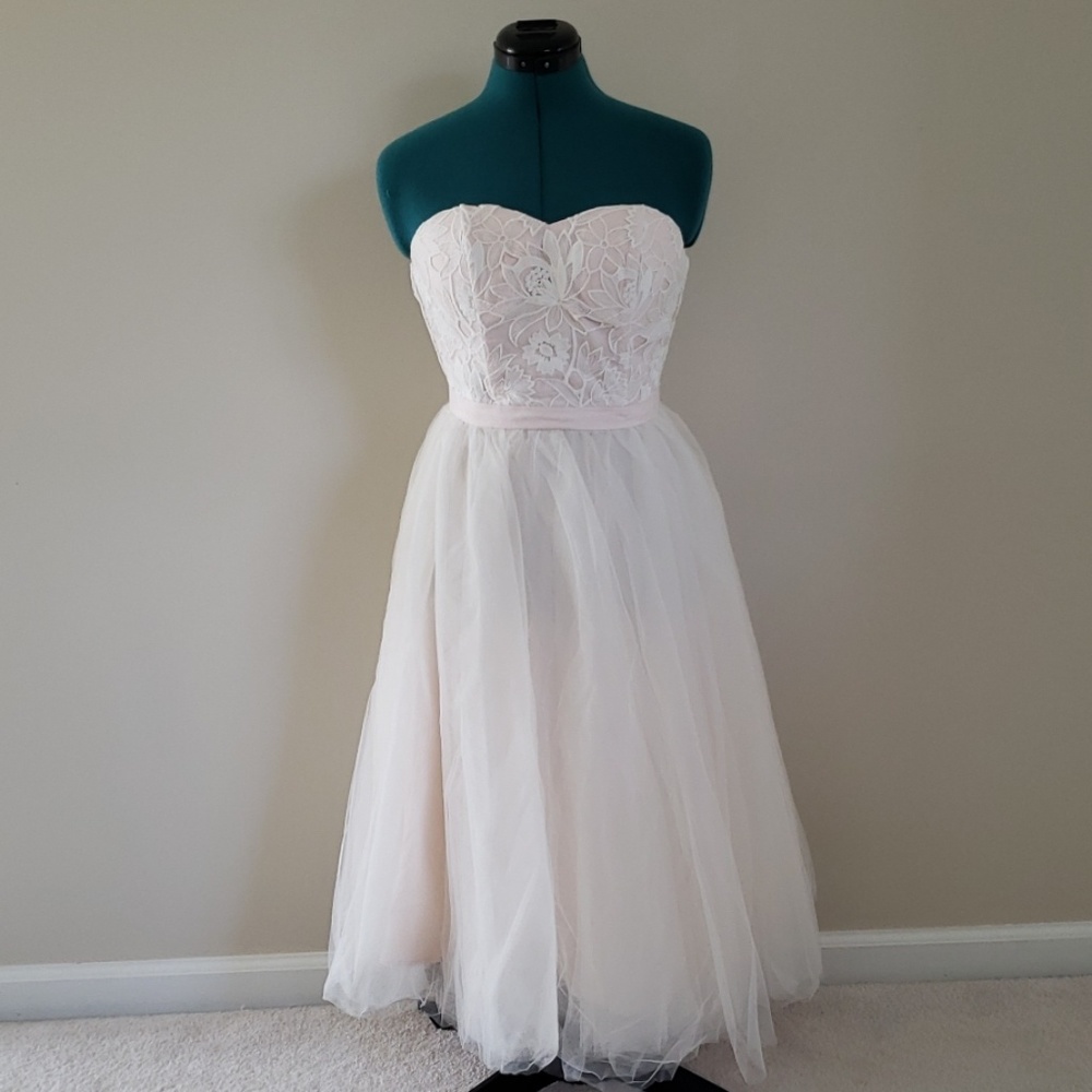 Chi Chi London Strapless Dress